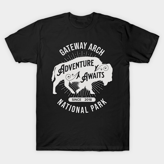 Gateway Arch National Park T-Shirt by Alien Bee Outdoors